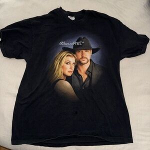 Vintage Tim McGraw & Faith Hill Concert T-shirt